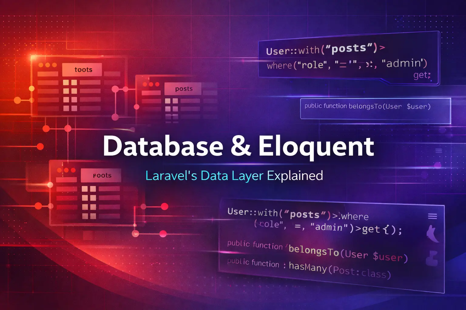 Laravel Database & Eloquent ORM: Complete Guide