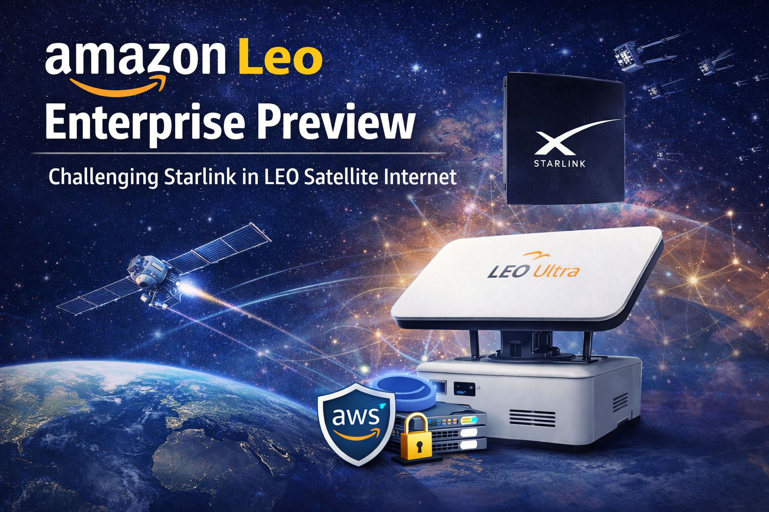 Amazon Leo Opens Enterprise Preview to Challenge Starlink