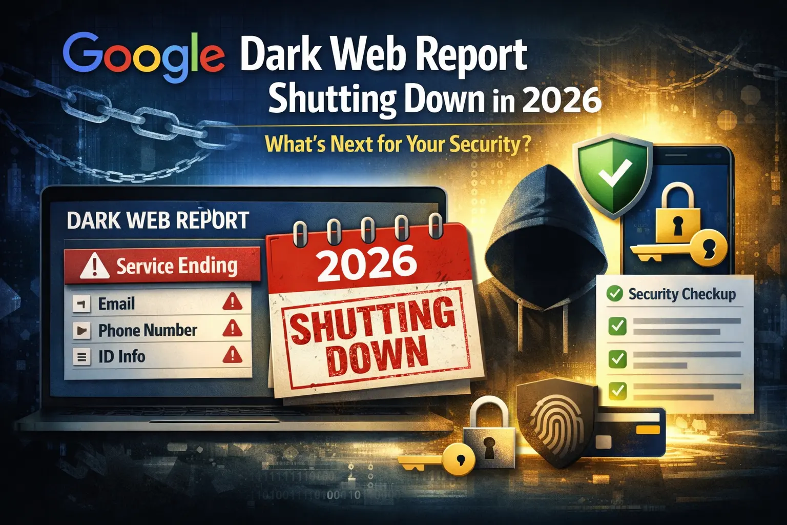 Google Is Shutting Down Dark Web Report in 2026: What to Do