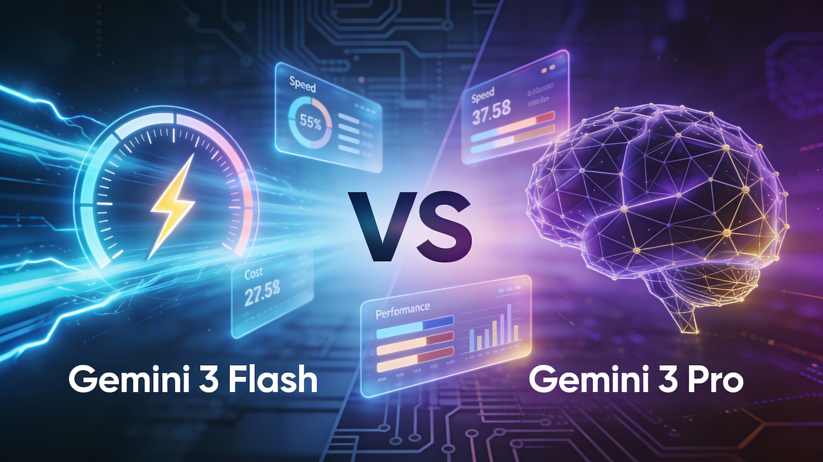 Gemini 3 Flash vs Pro: Complete 2025 Comparison Guide
